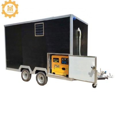 Multi-function Food  Kitchen Truck/ Mobile Deep Fryer Food Trailer For Panama Food